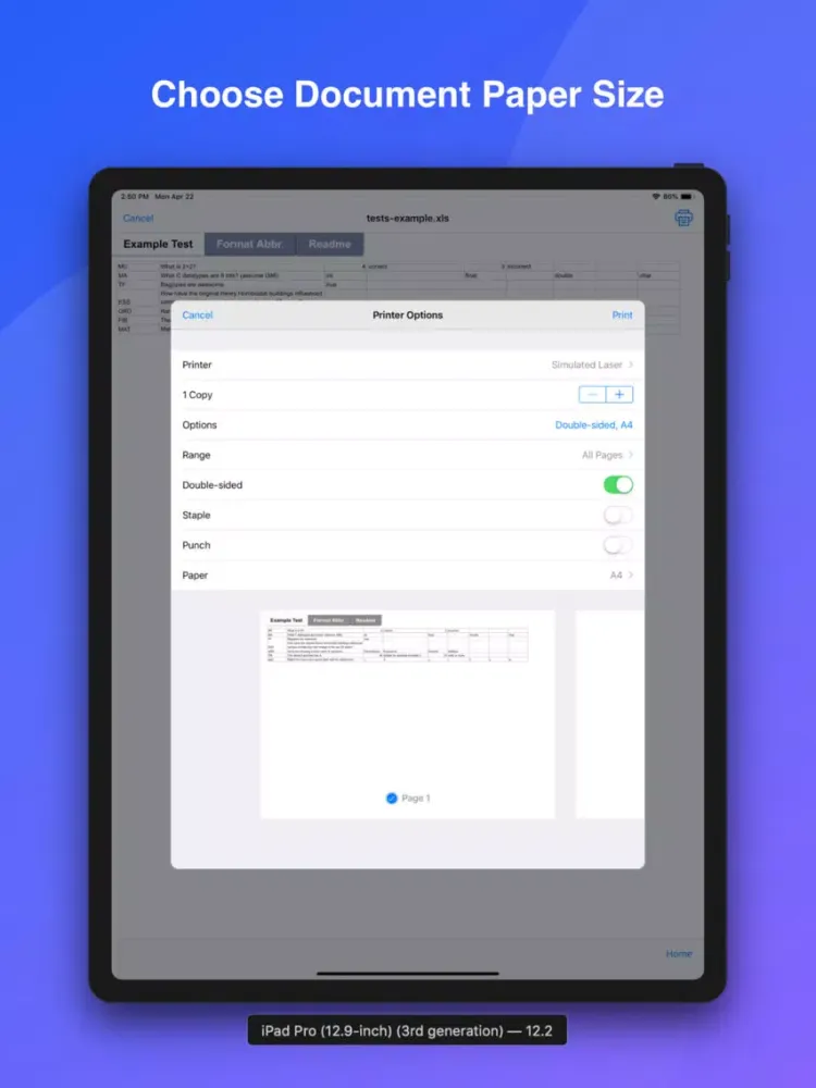 iPrint WiFi Printer - AirPrint iPad  سکرین شاٹس