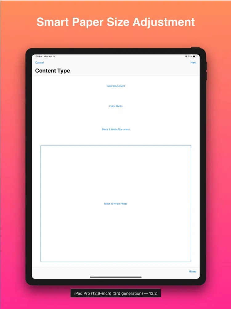 iPrint WiFi Printer - AirPrint iPad  سکرین شاٹس