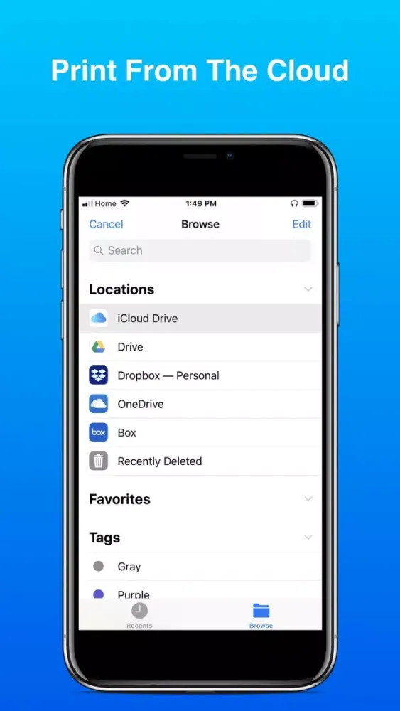 iPrint WiFi Printer - AirPrint سکرین شاٹس