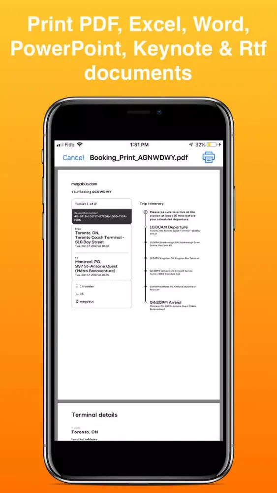 iPrint WiFi Printer - AirPrint سکرین شاٹس