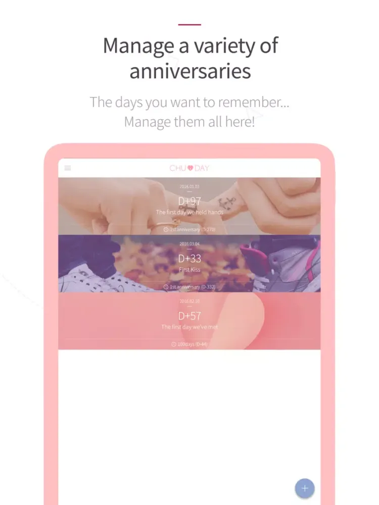 تصاویر Chu-day : countdown for couple iPad 