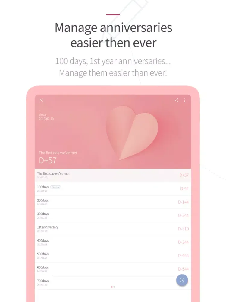 تصاویر Chu-day : countdown for couple iPad 