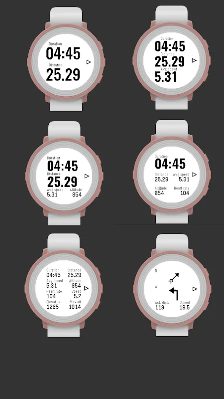 Скриншоты Locus add-on for Pebble