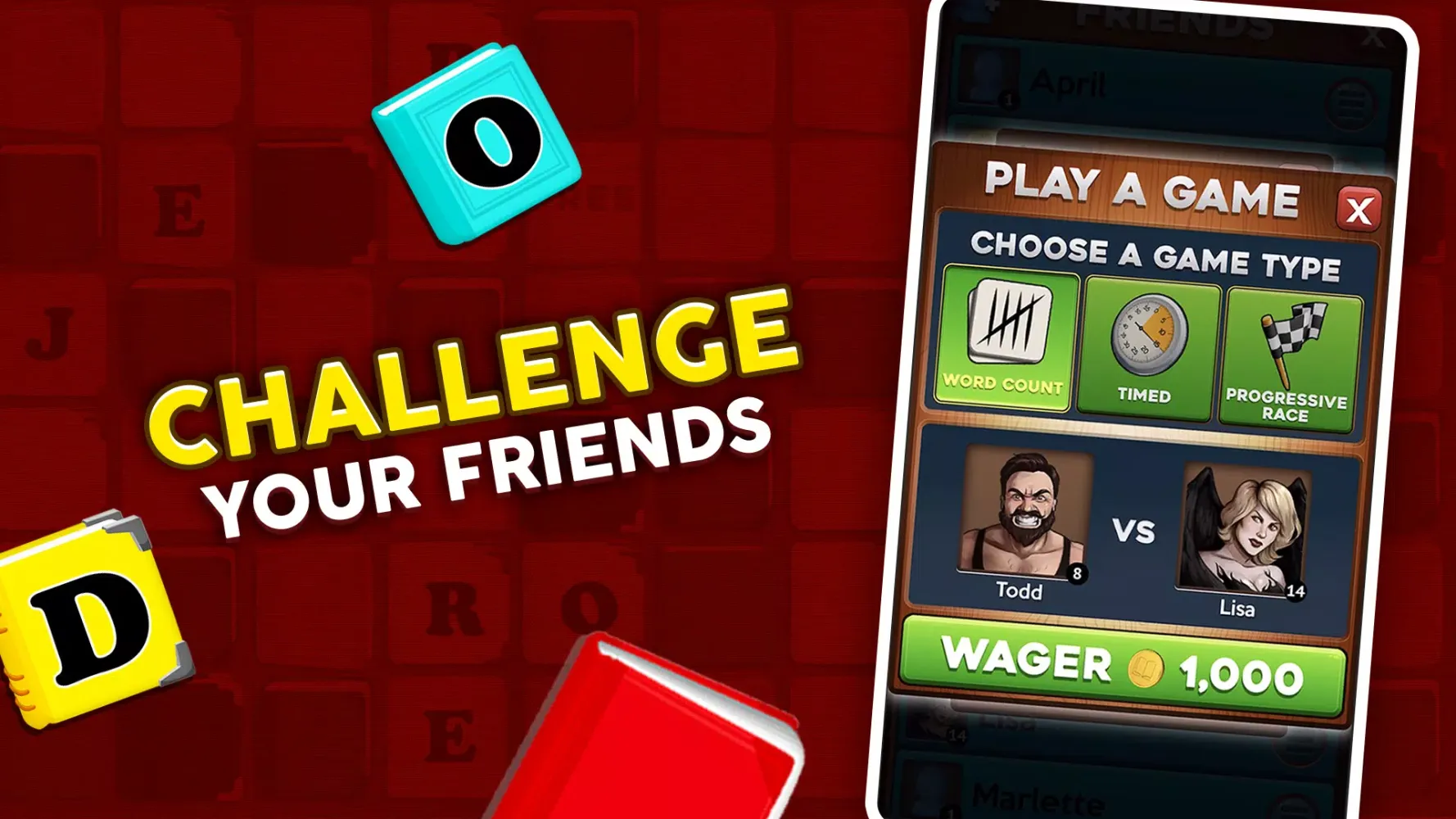 Screenshot di Word Wager