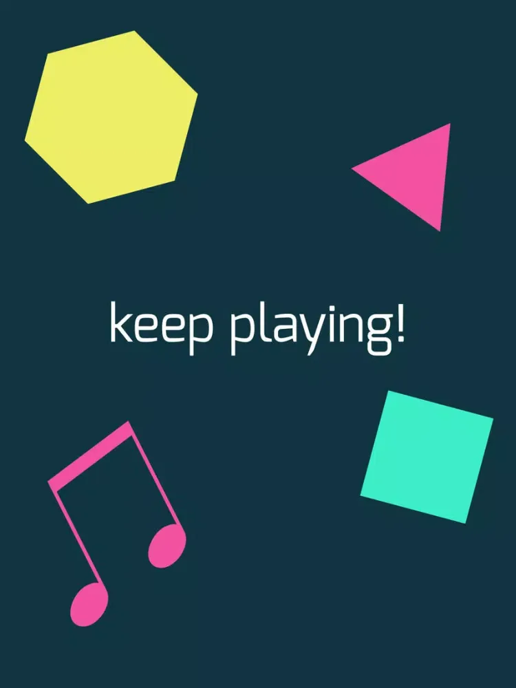 Tangkapan layar Got Rhythm iPad 