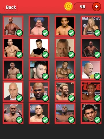 Скриншоты Quiz Pic: MMA Edition iPad 