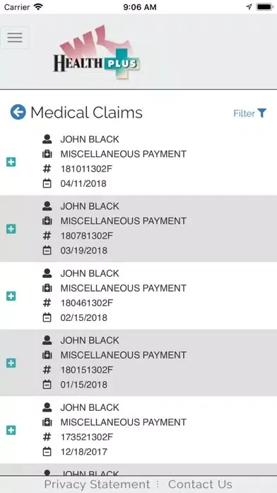 Willis-Knighton Health Plus Ekran Görüntüleri