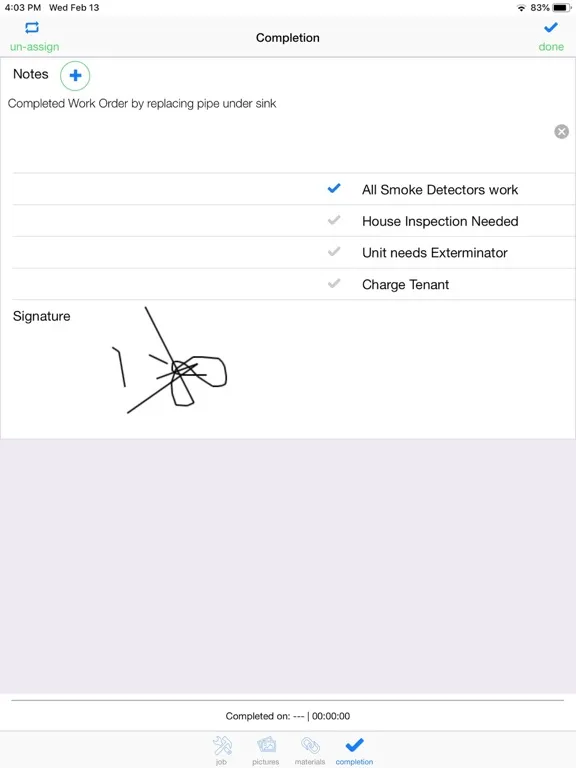 Zrzuty ekranu iMultifamily Work Order v2 iPad 