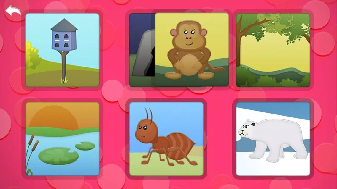 تصاویر Animals Babies & Homes Puzzles