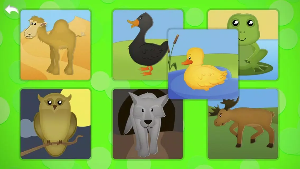 تصاویر Animals Babies & Homes Puzzles