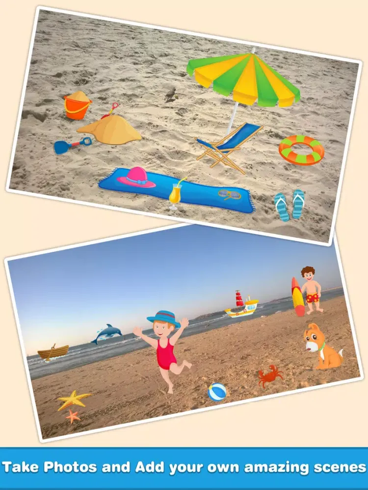 Zrzuty ekranu Design a Scene: Vehicles Free - Trucks and Things That Go Sticker Pad for Kids iPad 