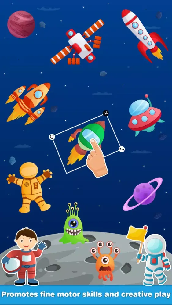 Zrzuty ekranu Design a Scene: Vehicles Free - Trucks and Things That Go Sticker Pad for Kids