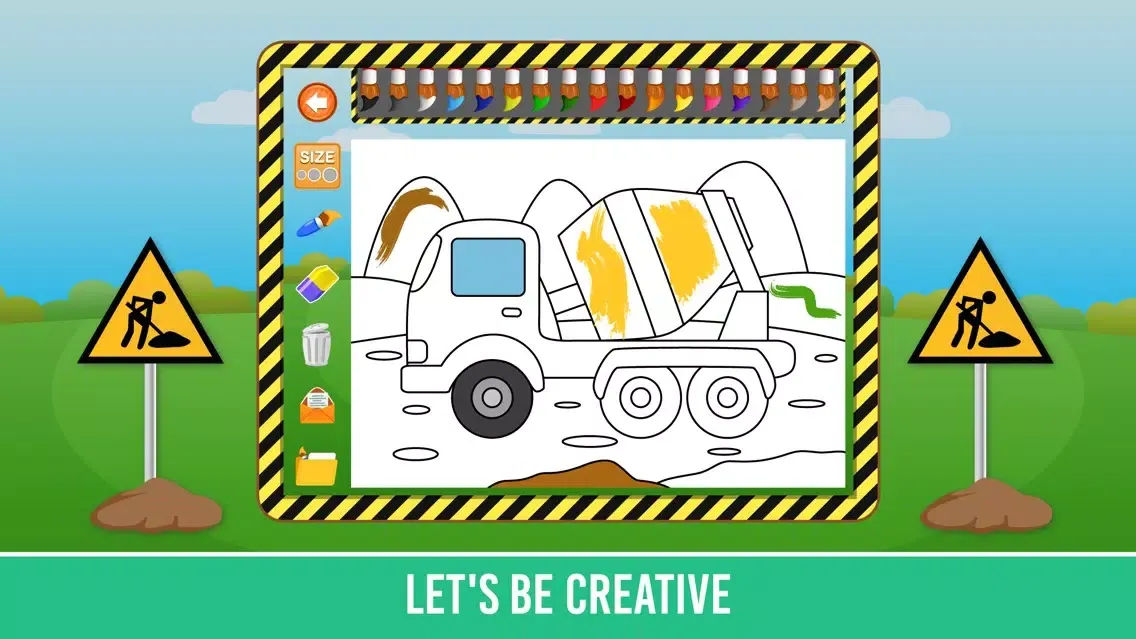 Diggers & Trucks Game For Kids Screenshots