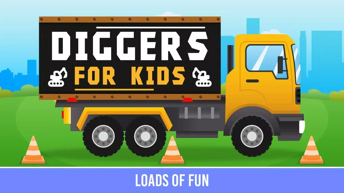 Diggers & Trucks Game For Kids Screenshots