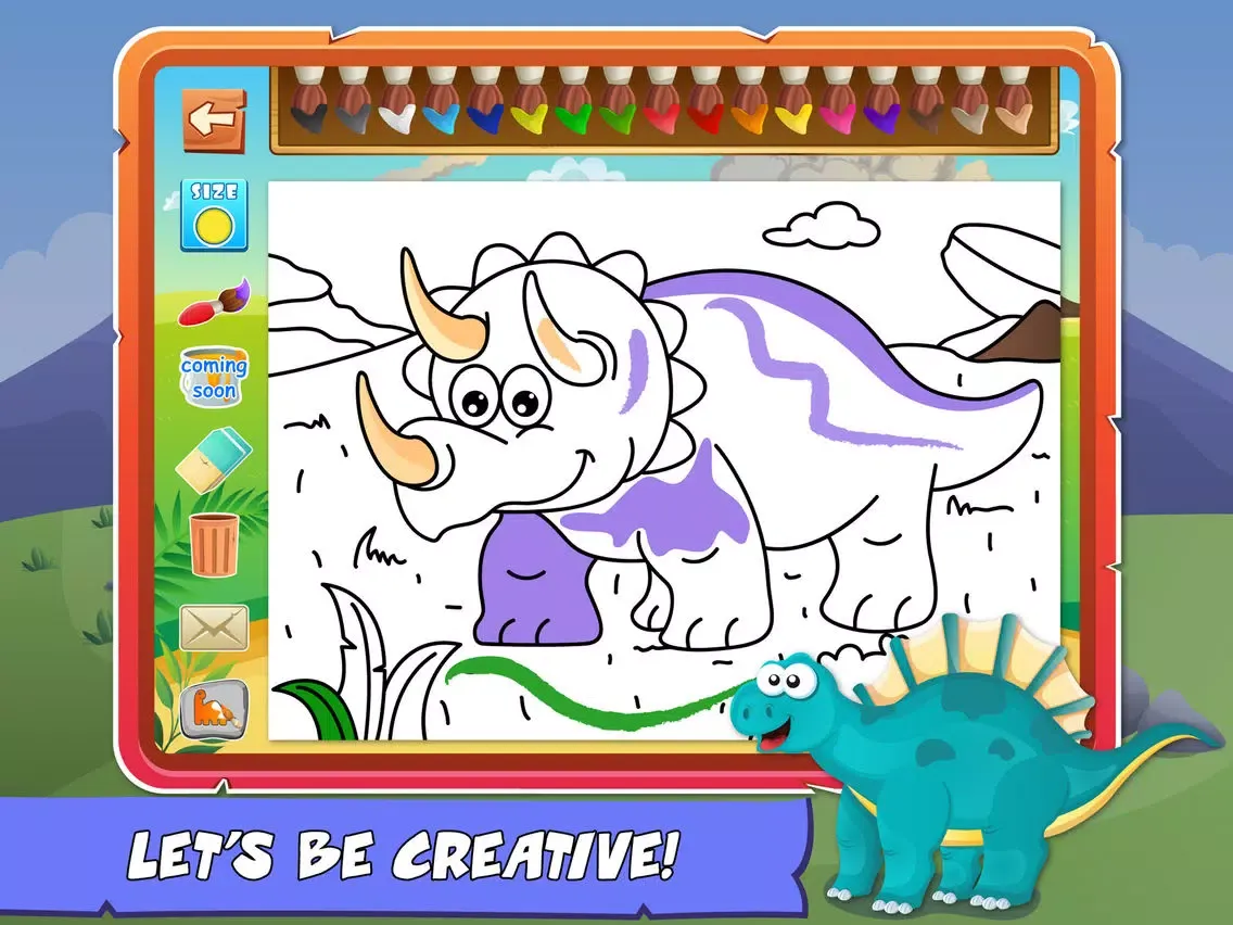 Capturas de tela do Dinosaurs For Kids Fun Games iPad 
