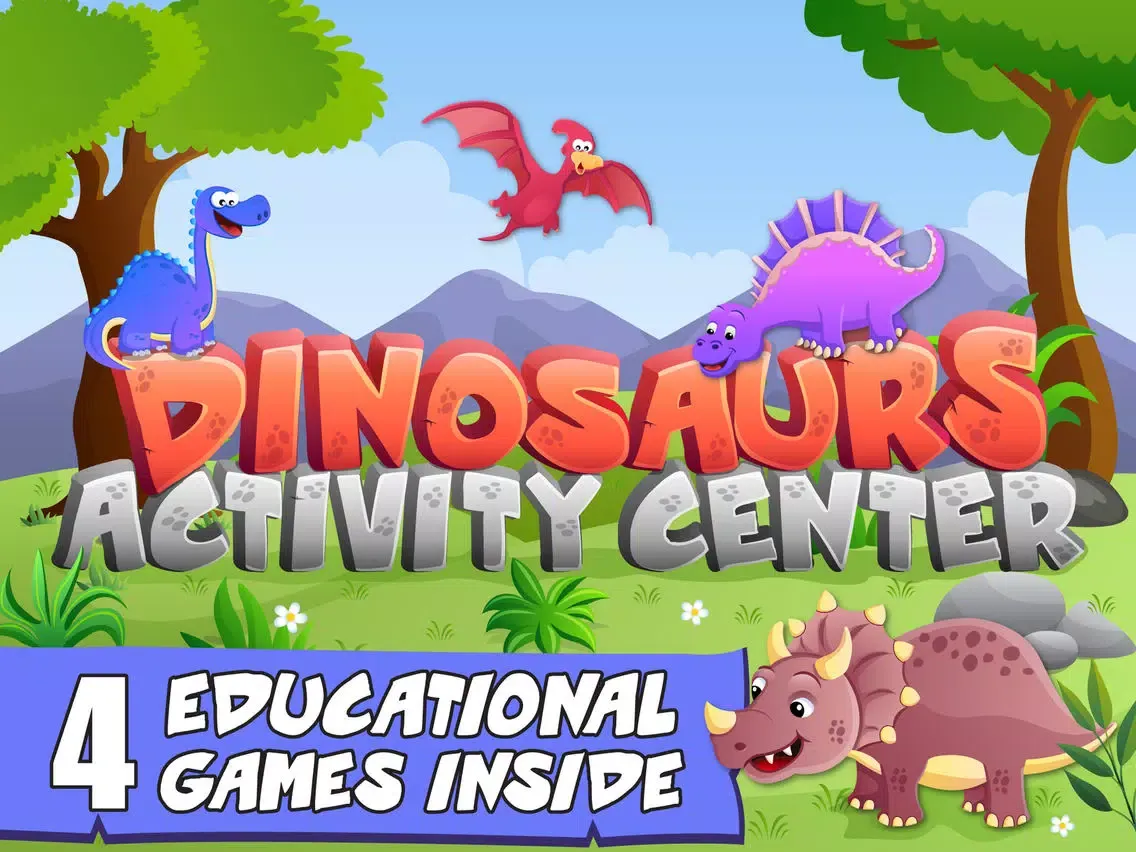 Capturas de tela do Dinosaurs For Kids Fun Games iPad 