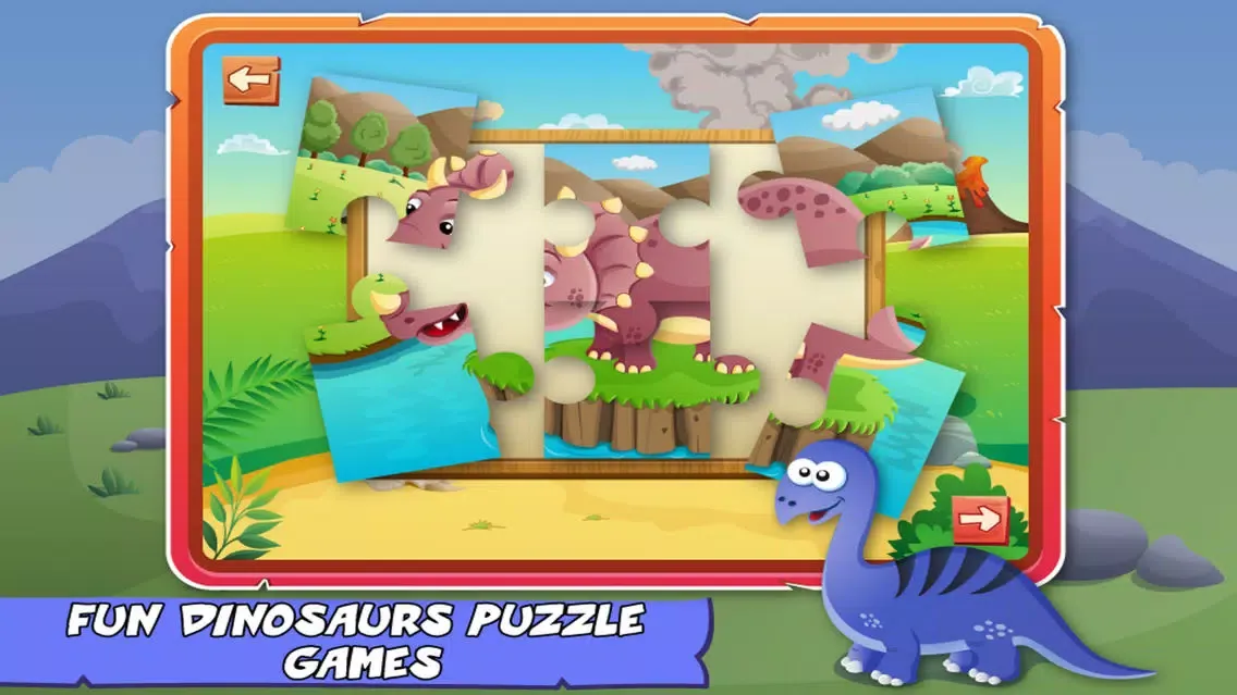 Capturas de tela do Dinosaurs For Kids Fun Games