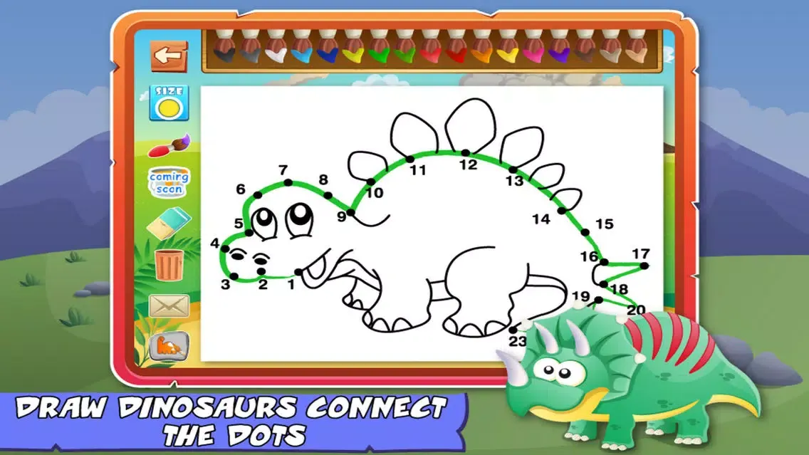 Capturas de tela do Dinosaurs For Kids Fun Games
