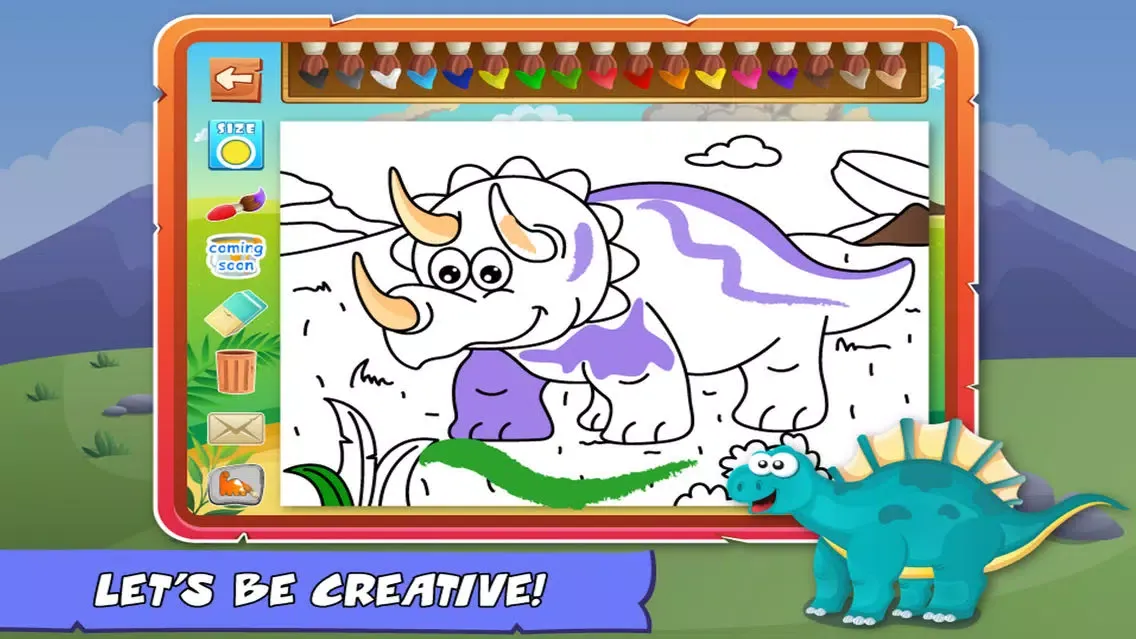 Capturas de tela do Dinosaurs For Kids Fun Games