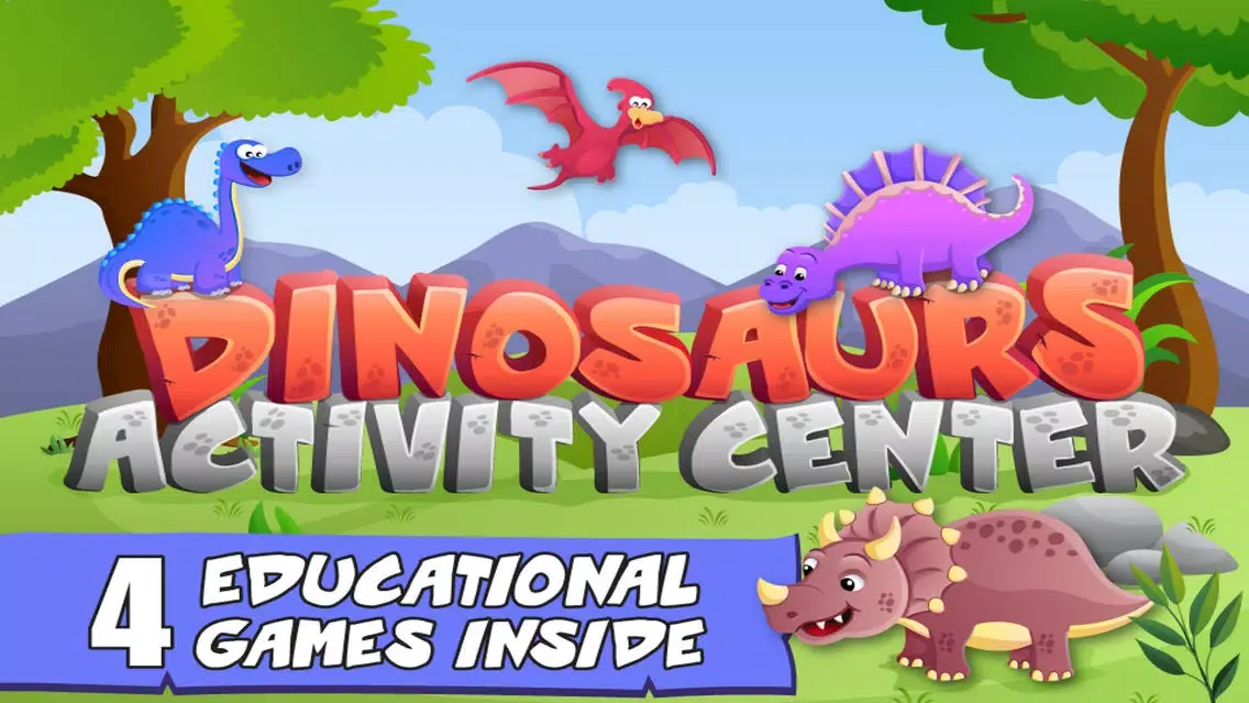 Capturas de tela do Dinosaurs For Kids Fun Games