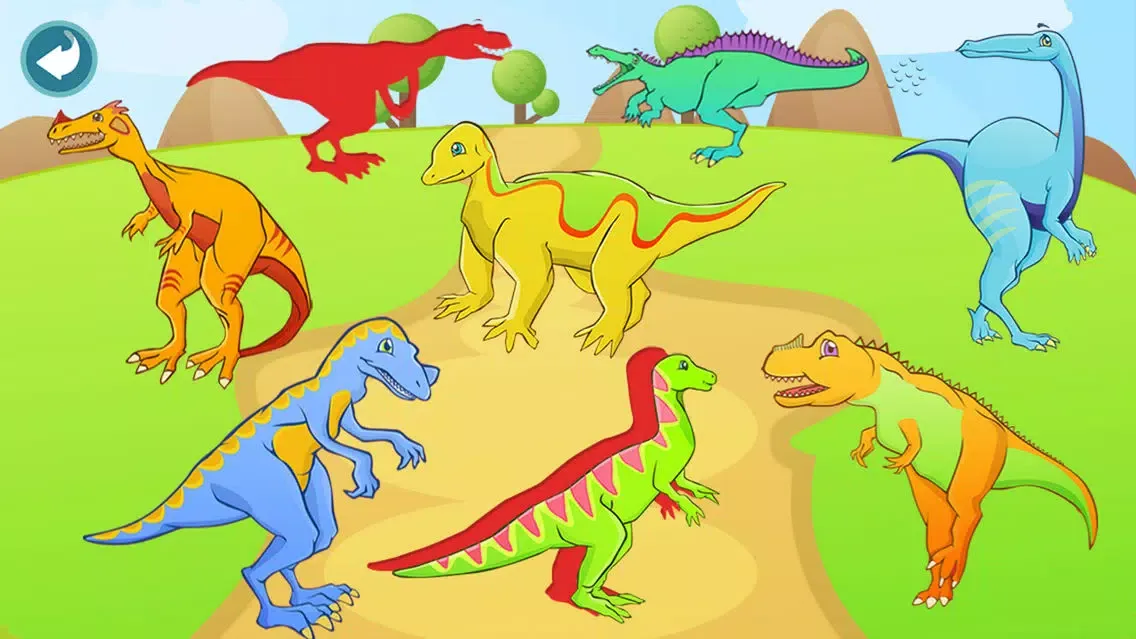 تصاویر Dinosaur Puzzle Dino Game Kids
