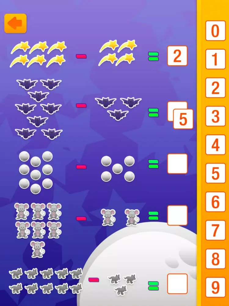Preschool Puzzle Math - Basic School Math Adventure Learning Game (Numbers Counting Addition Subtraction) for kids iPad  स्क्रीनशॉट