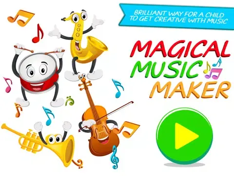 Magical Music Maker Lite - Music Band Creator for Kids iPad 應用截圖