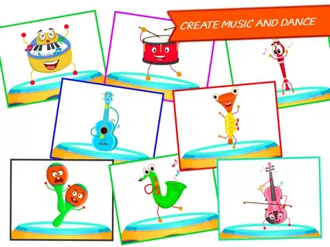 Magical Music Maker Lite - Music Band Creator for Kids iPad 應用截圖