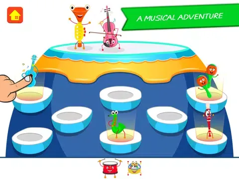 Magical Music Maker Lite - Music Band Creator for Kids iPad 應用截圖