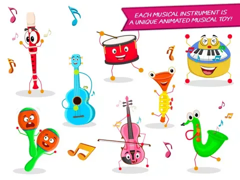 Magical Music Maker Lite - Music Band Creator for Kids iPad 應用截圖