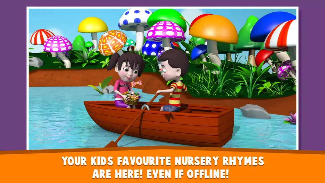 Nursery Rhymes Music Box For Kids - 3D Educational Learning Sing Along game for Toddlers Screenshots
