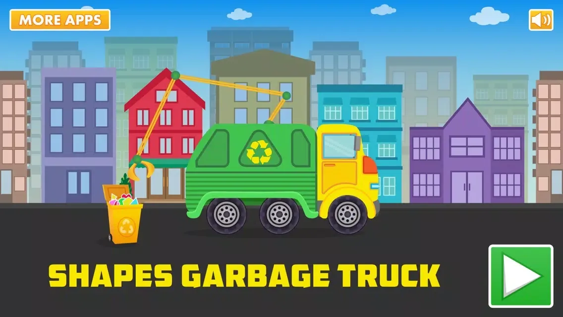 Shapes Garbage Truck For Kids Screenshots