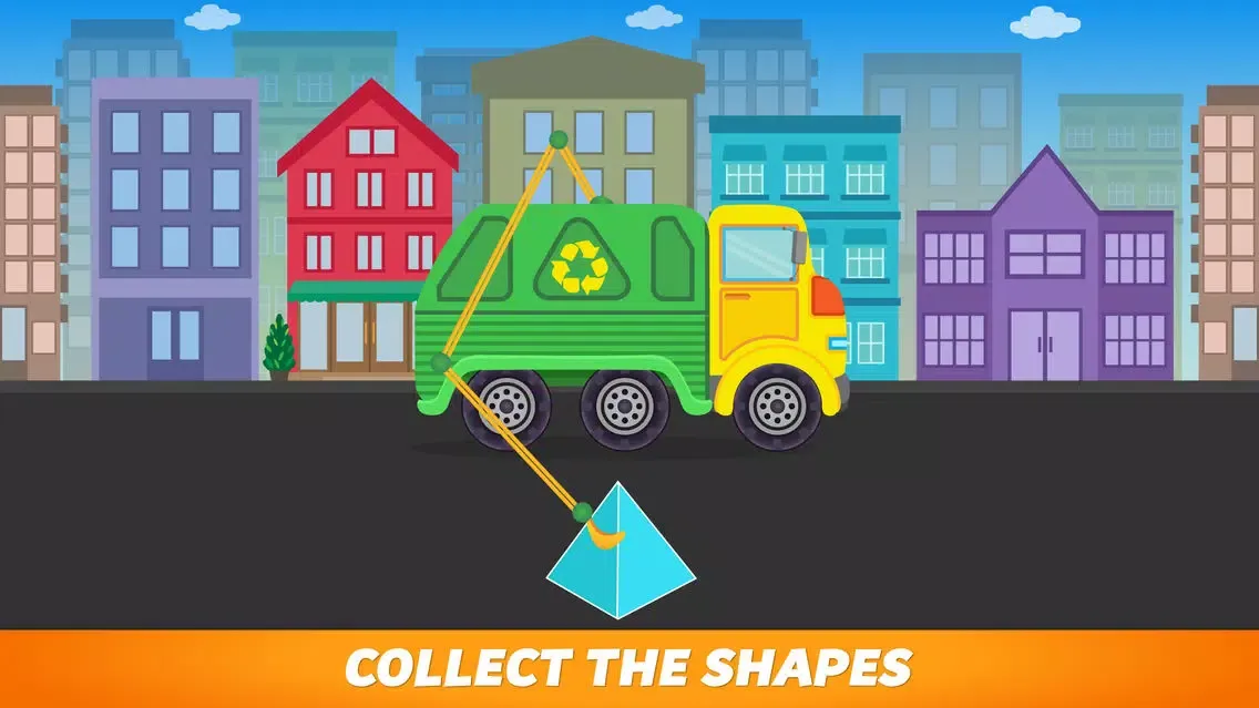 Shapes Garbage Truck For Kids Screenshots