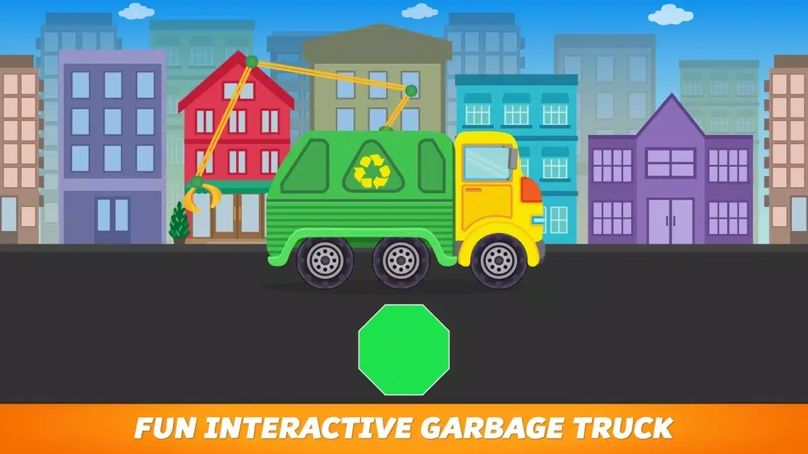 Shapes Garbage Truck For Kids Screenshots