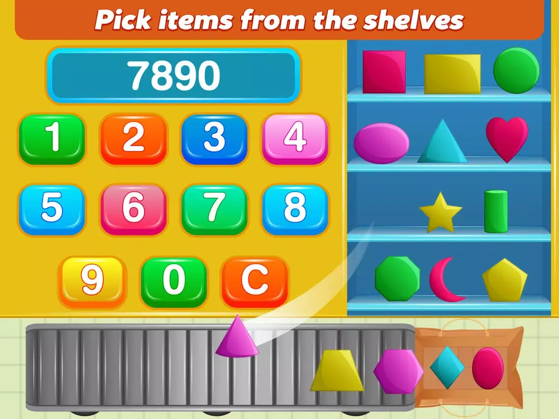 My First Cash Register - Store Shopping Pretend Play for Toddlers and Kids iPad 應用截圖