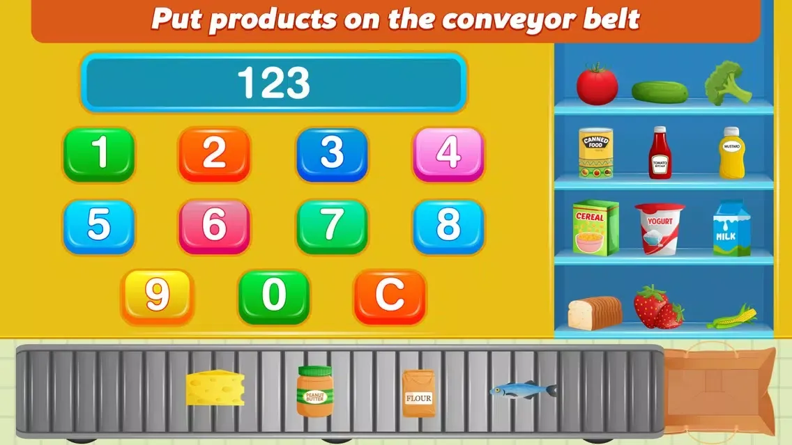 My First Cash Register - Store Shopping Pretend Play for Toddlers and Kids應用截圖