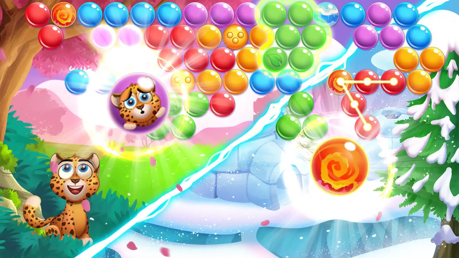 Bubble Pop: Wild Rescue Screenshots
