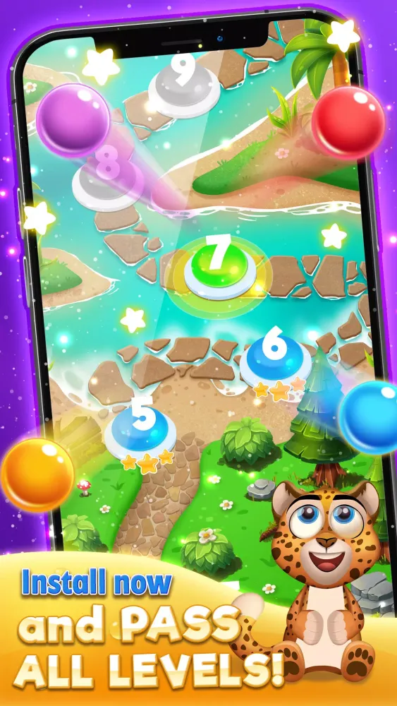 Bubble Pop: Wild Rescue Screenshots