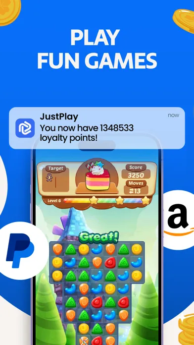 صور JustPlay: Earn Loyalty Rewards