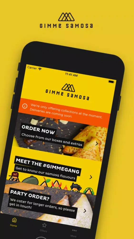 Zrzuty ekranu Gimme Samosa