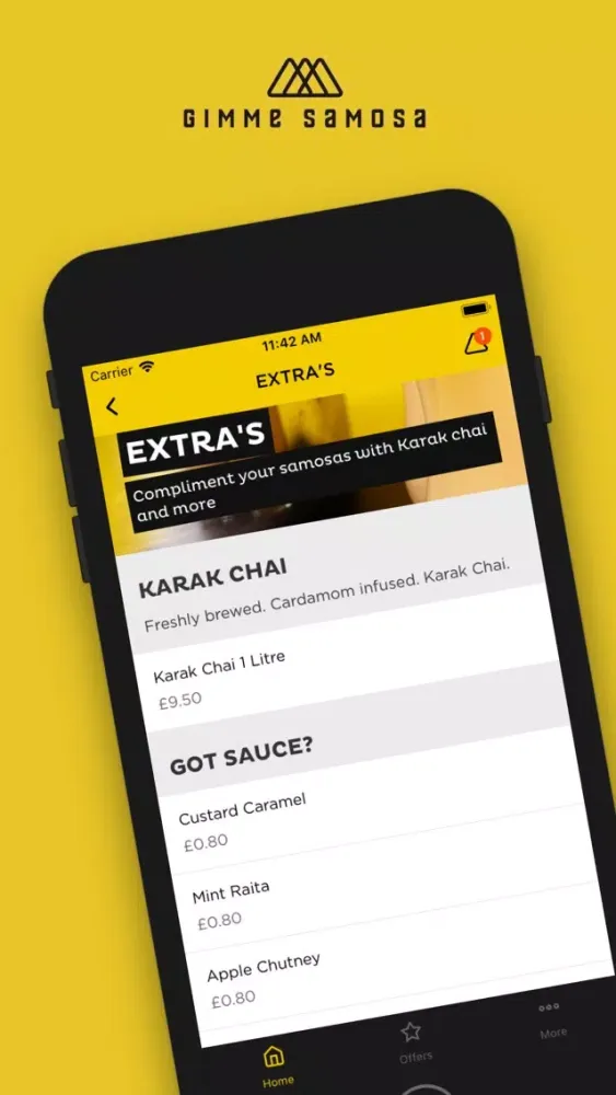 Zrzuty ekranu Gimme Samosa