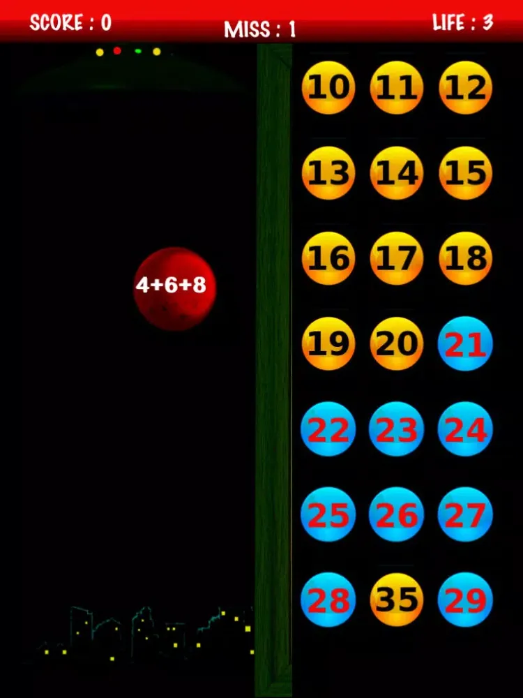 Capturas de tela do Math City HD - Simple Math game for kids iPad 