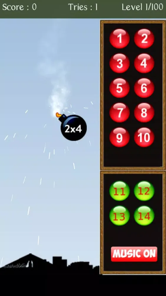 Capturas de tela do Math City HD - Simple Math game for kids