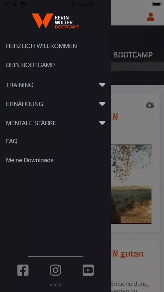 Kevin Wolter Bootcamp Screenshots