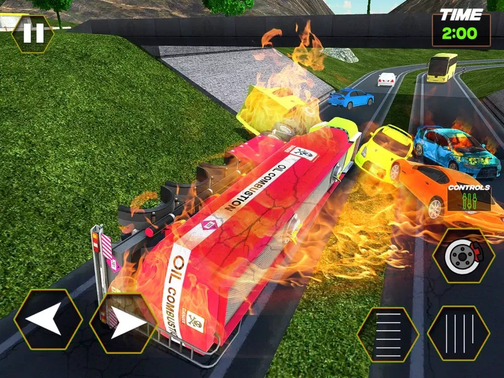 Скриншоты Oil Truck Simulator USA Roads iPad 