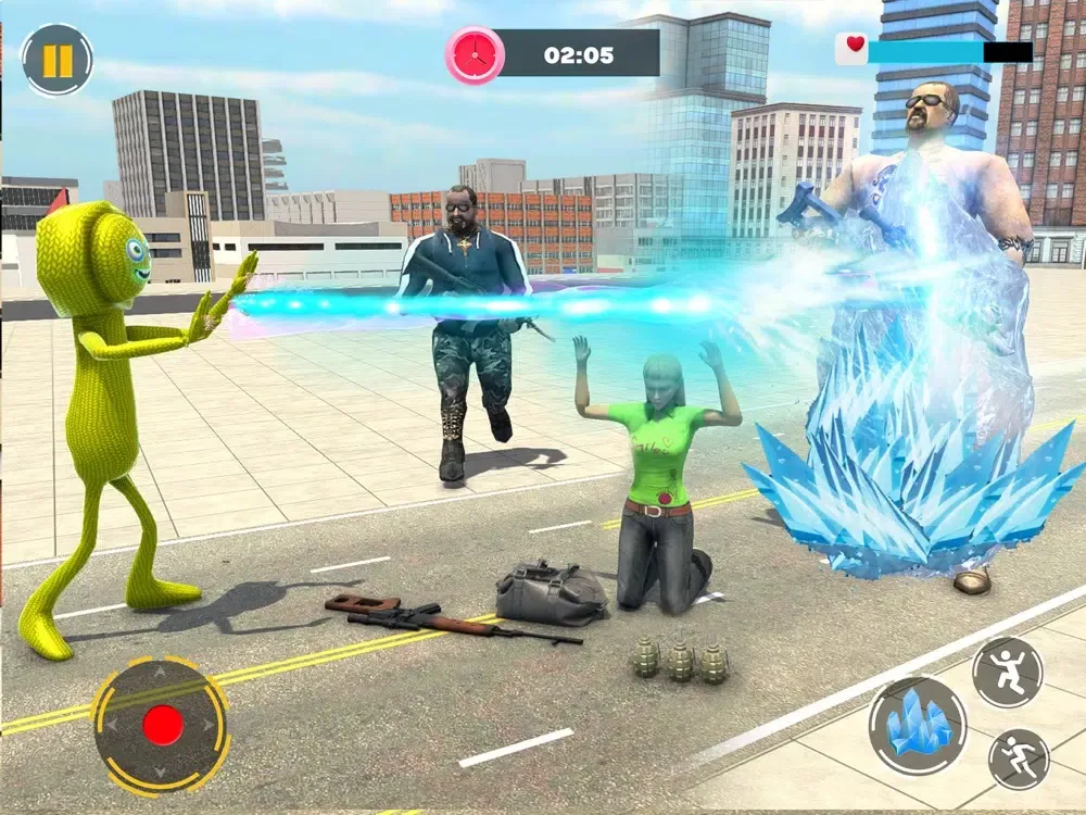 Stickman Puppet Rope Hero Game iPad  سکرین شاٹس
