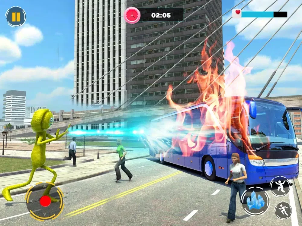 Stickman Puppet Rope Hero Game iPad  سکرین شاٹس