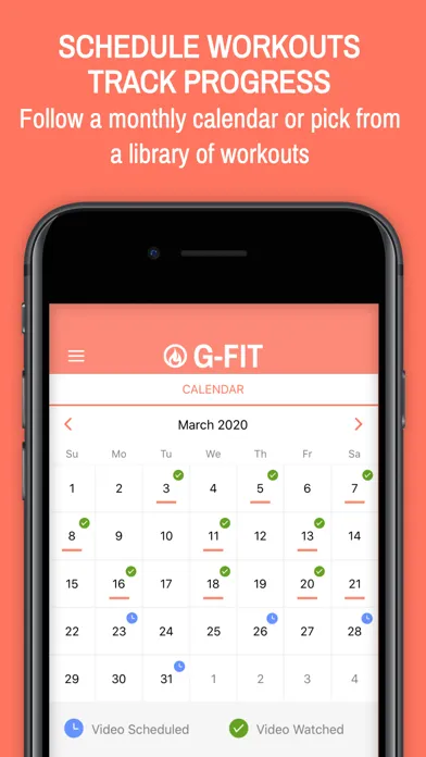 Capturas de tela do G-FIT: Gina Aliotti Fitness