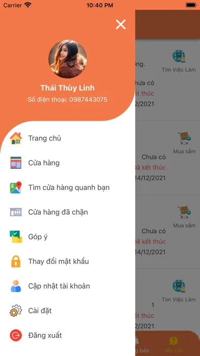 Screenshot di GinBox