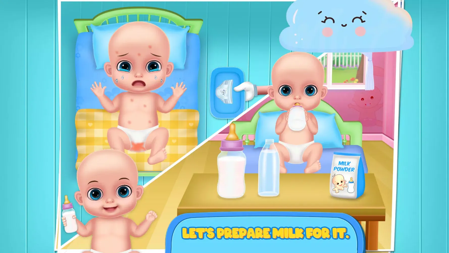 Cute boy daycare and dressup Screenshots